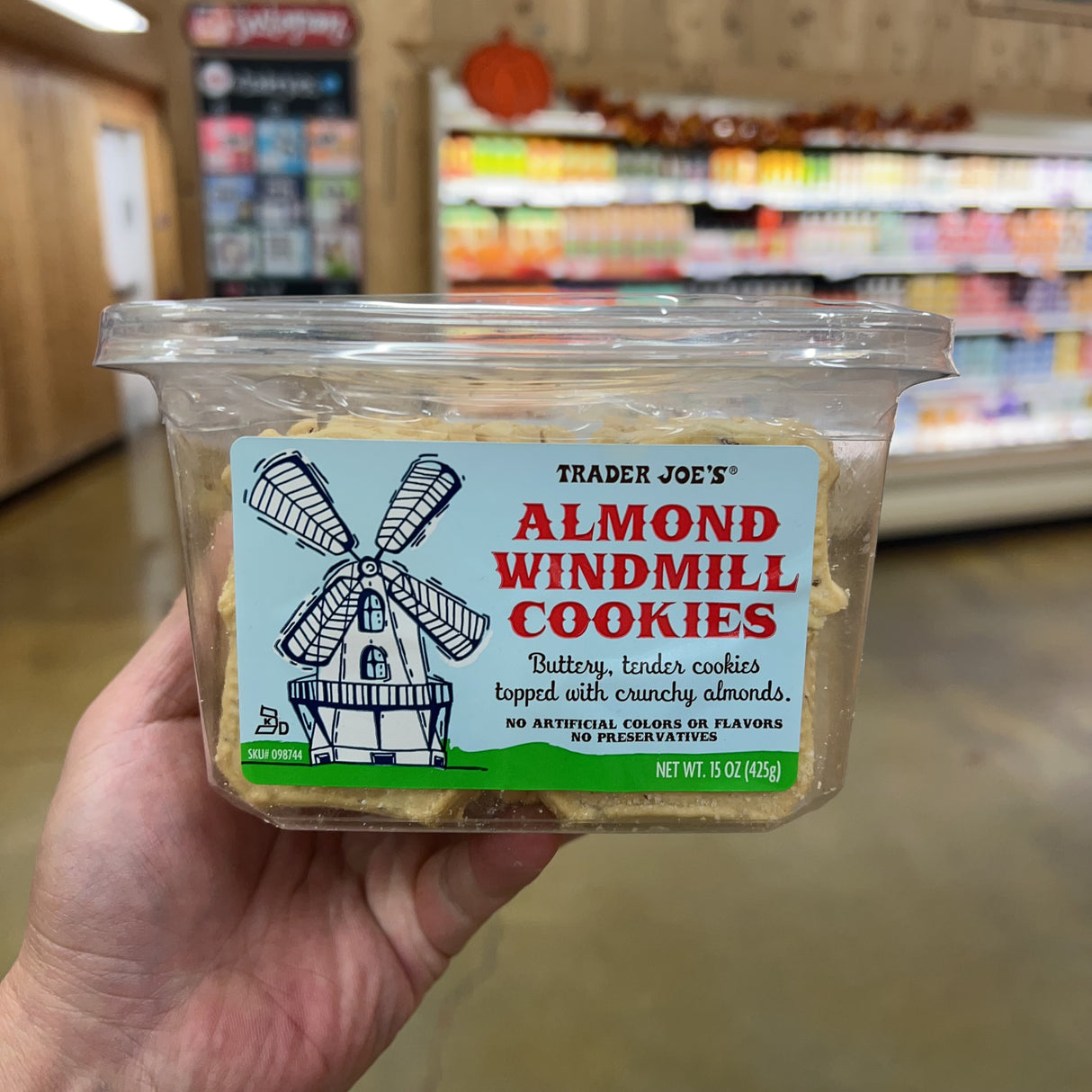 Trader Joe's Almond Windmill Cookies, 15 oz