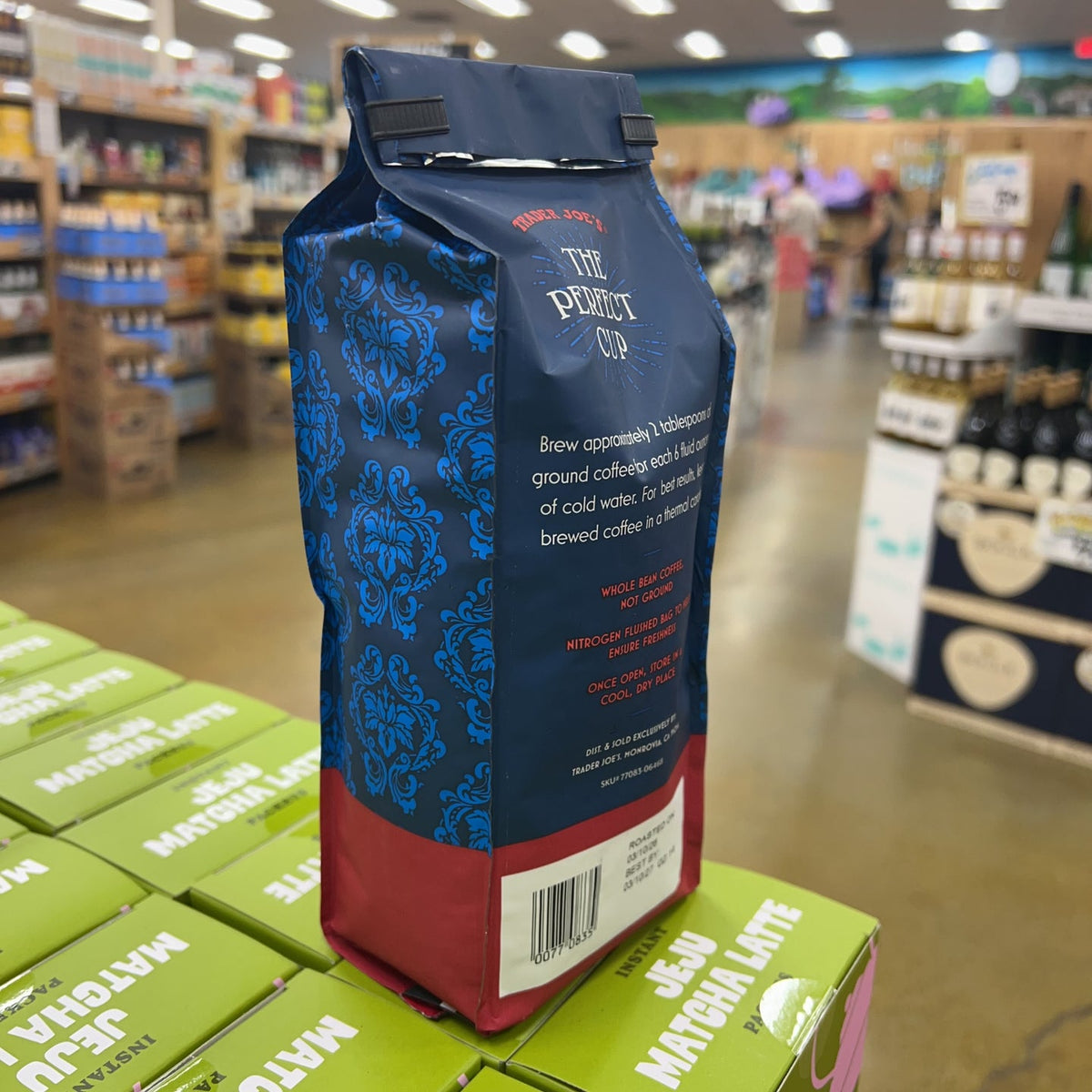 Trader Joe's French Roast Coffee Dark Roast 100% Arabica Whole Bean 13 oz