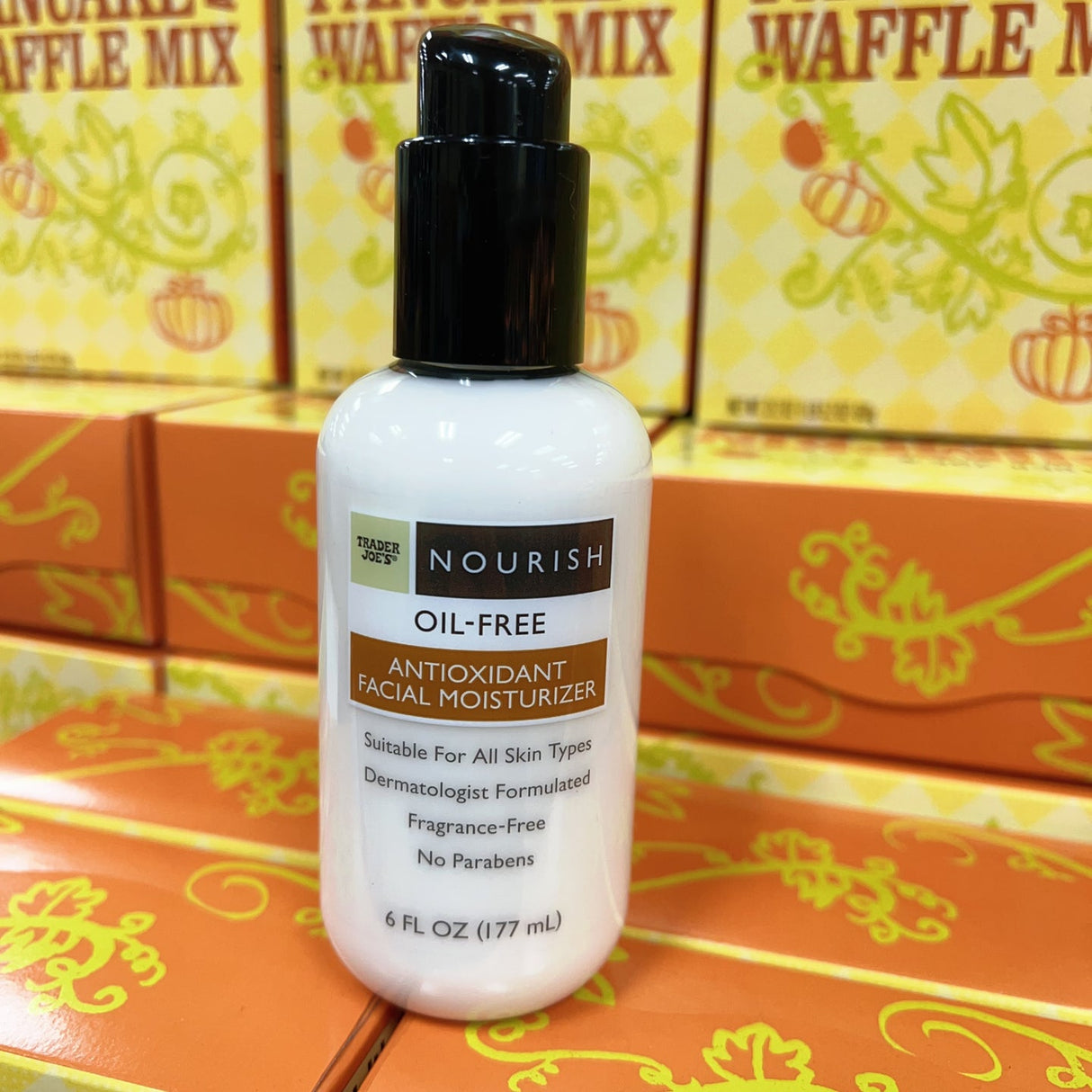 Trader Joe's Nourish Oil-Free Antioxidant Facial Moisturizer 6 fl oz
