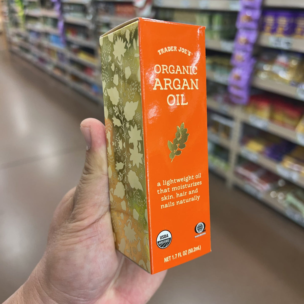 Trader Joe's USDA Certified Organic Argan Oil 1.7 fl oz