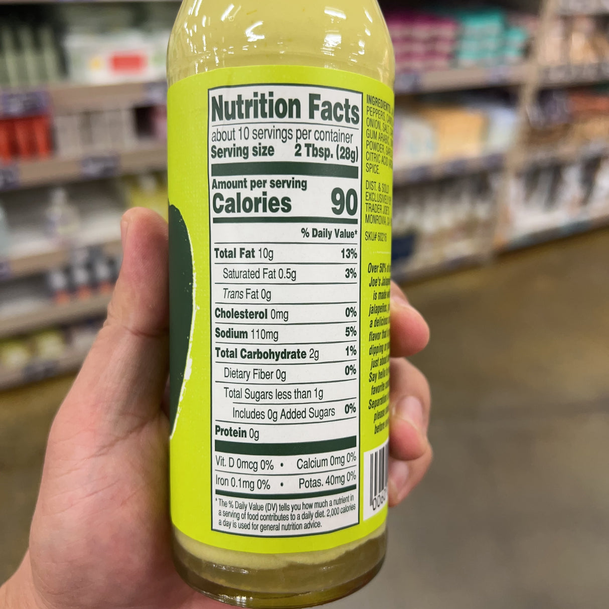 Trader Joe's Jalapeño Sauce 10 oz product image 6