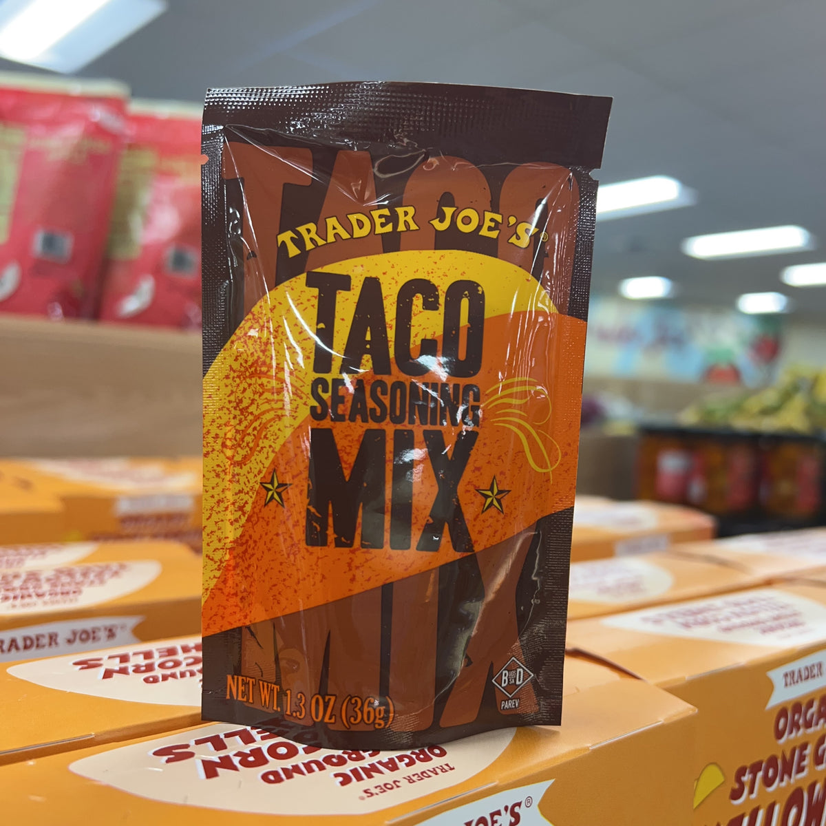 Trader Joe's Taco Seasoning Mix 1.3 oz Pack of 3 — primary product image