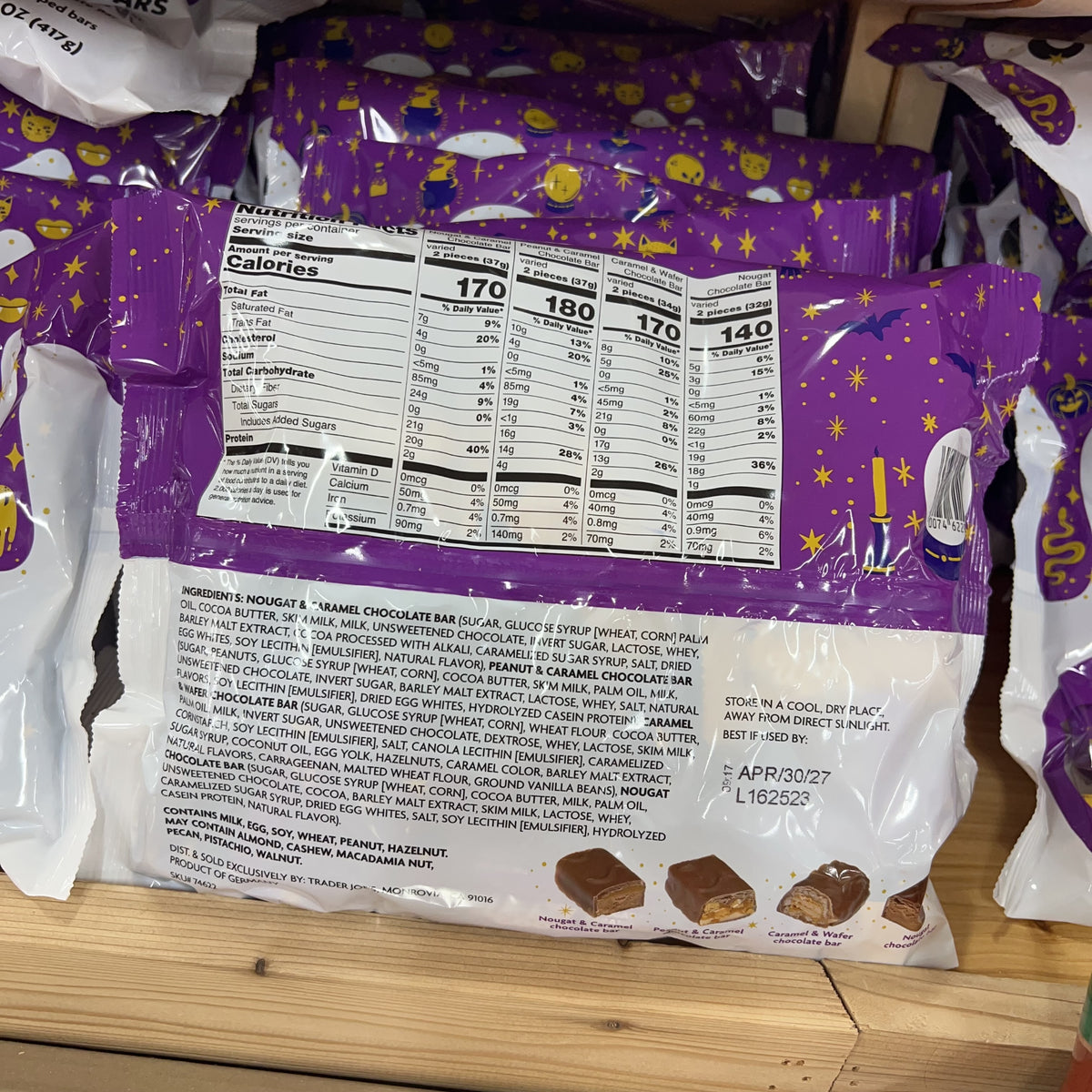 Trader Joe's Wicked Good Mini Chocolate Bars, 24 Count product image 5