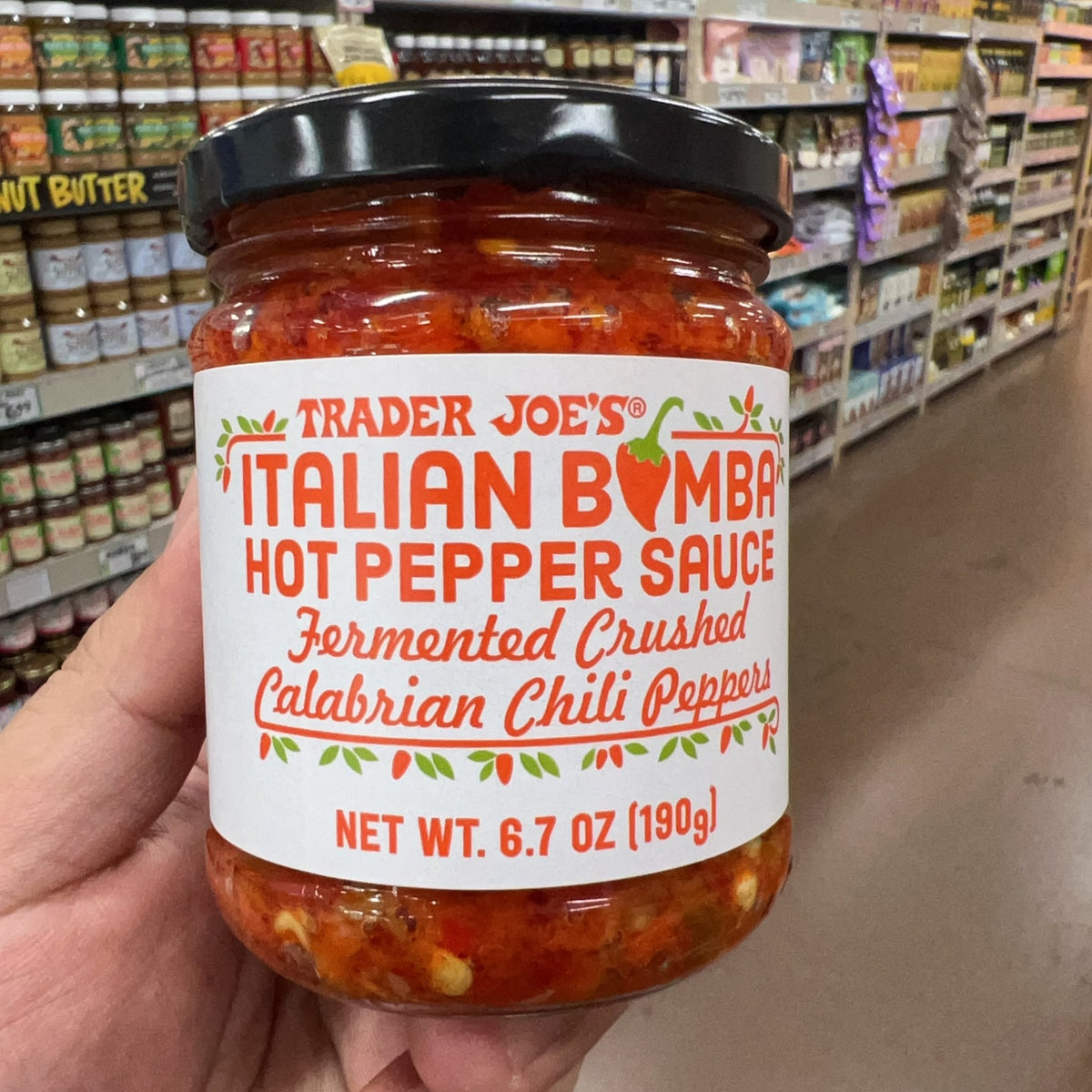 Trader Joe's Italian Bomba Hot Pepper Sauce 6.7 oz product image 5
