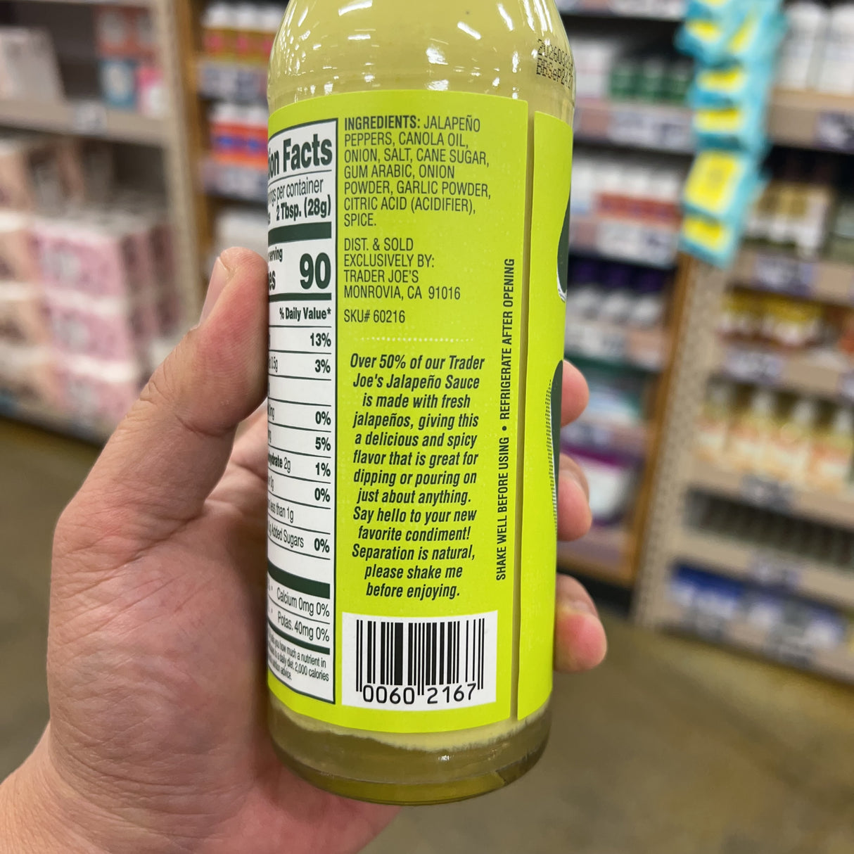 Trader Joe's Jalapeño Sauce 10 oz product image 3