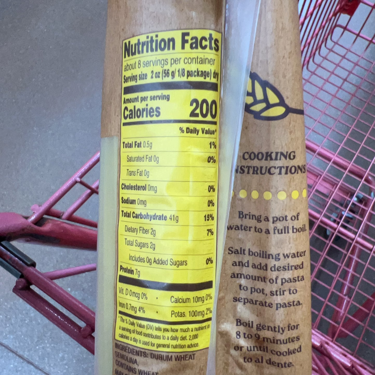 Trader Joe's Spaghetti 16 oz (1 lb) product image 5