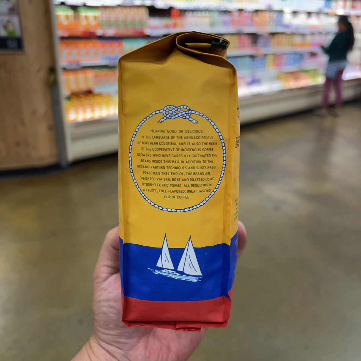 Trader Joe's Organic Colombia ANEI Fair Trade Coffee, 13 oz
