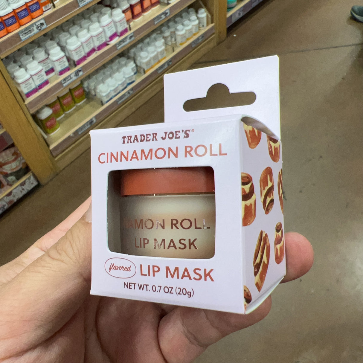 Trader Joe's Cinnamon Roll Flavored Lip Mask, 0.7 oz product image 3