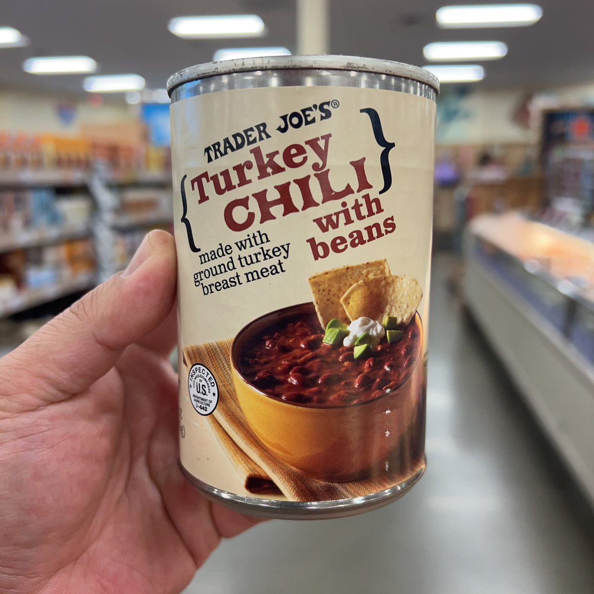 Trader Joe's Turkey Chili with Beans, 15 oz product image 3