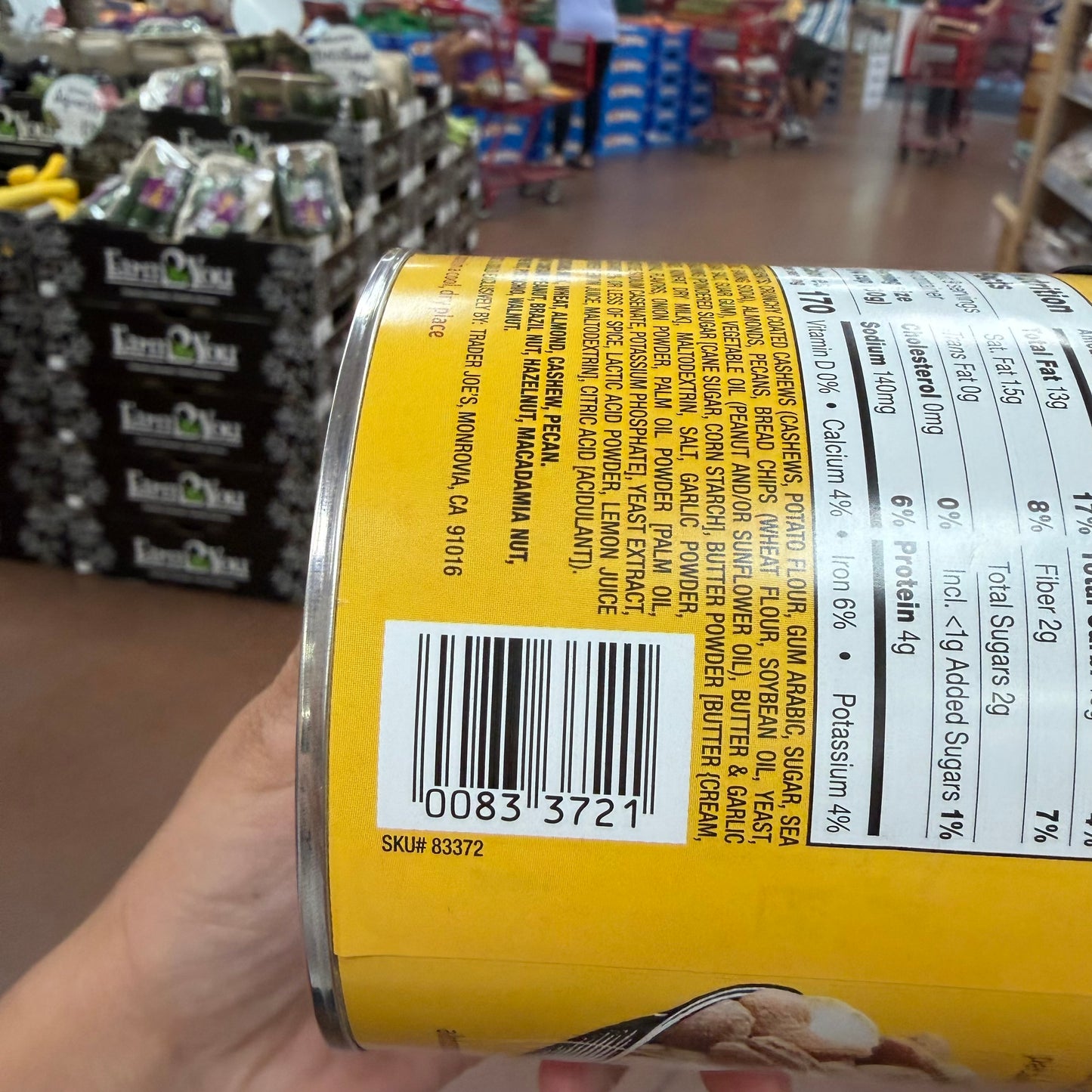Trader Joe's Garlic Butter Nut Mix 10 oz product image 4
