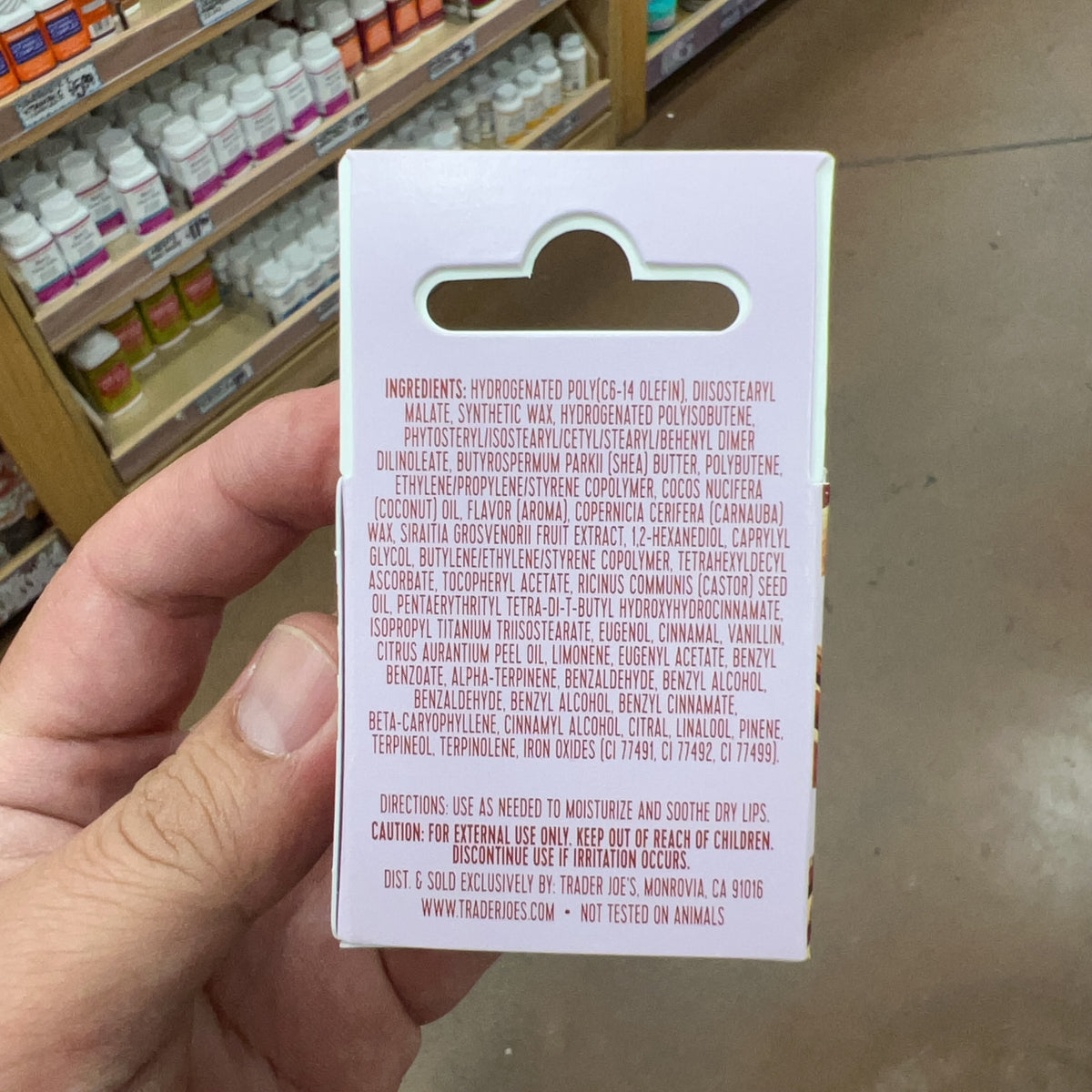 Trader Joe's Cinnamon Roll Flavored Lip Mask, 0.7 oz product image 2