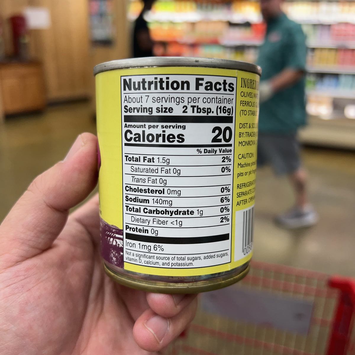 Trader Joe's Sliced Black Olives, 3.8 oz product image 2
