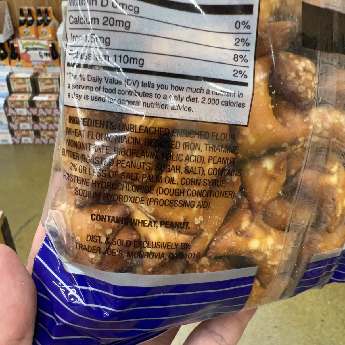 Trader Joe’s Peanut Butter Filled Pretzel Nuggets 16 oz - product image 2