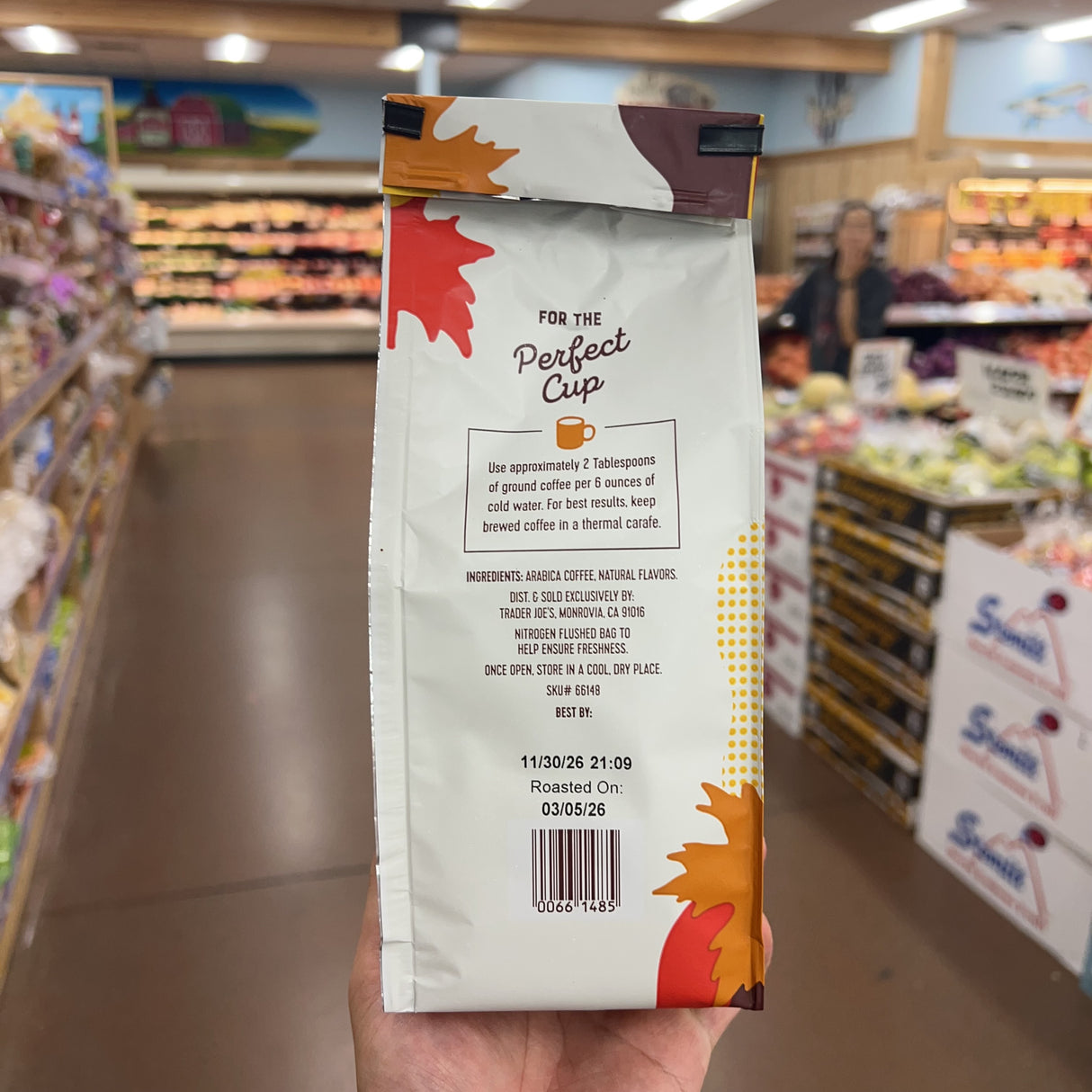 Trader Joe's Autumn Maple Coffee, 14 oz product image 2