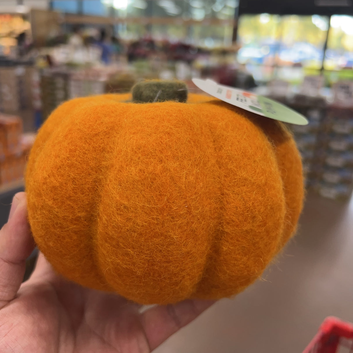 Trader Joe's Handcrafted Felted Wool Pumpkin product image 3