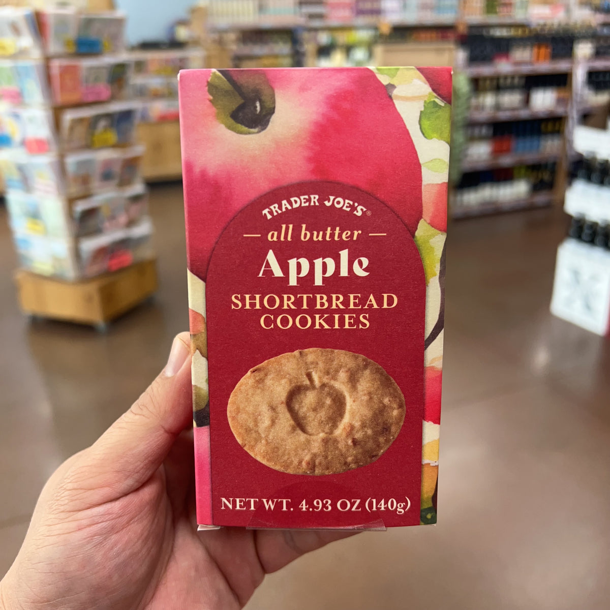 Trader Joe's All Butter Apple Shortbread Cookies, 4.93 oz product image 5