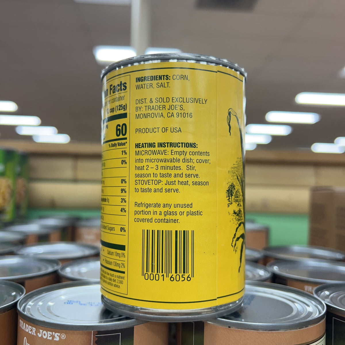 Trader Joe's Whole Kernel Corn, 15 oz product image 3