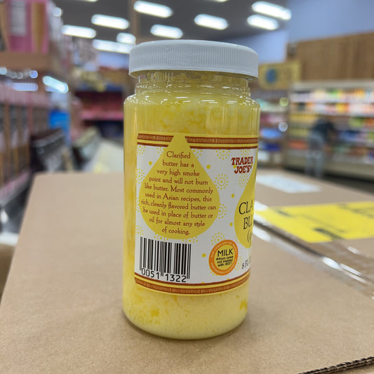 Trader Joe's Clarified Butter (Ghee) 8 fl oz