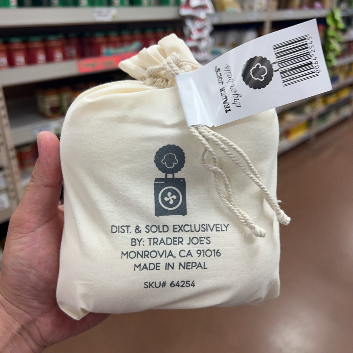 Trader Joe's Wool Dryer Balls, Set of 4 product image 2