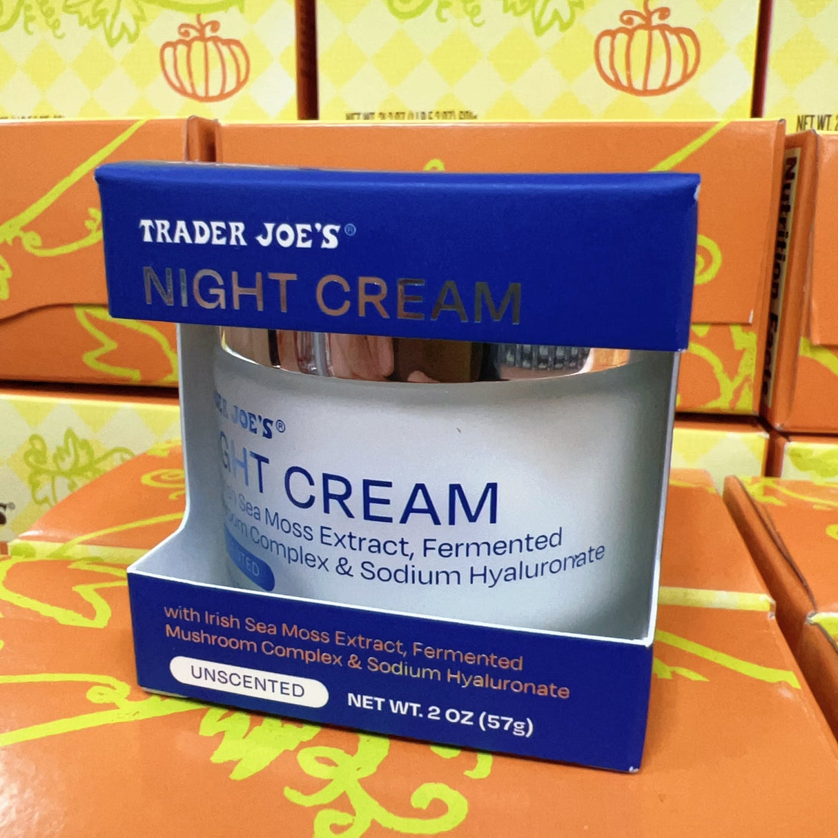 Trader Joe's Night Cream Unscented 2 oz