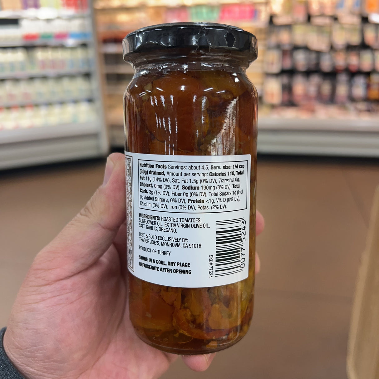 Trader Joe's Slow Roasted Tomatoes