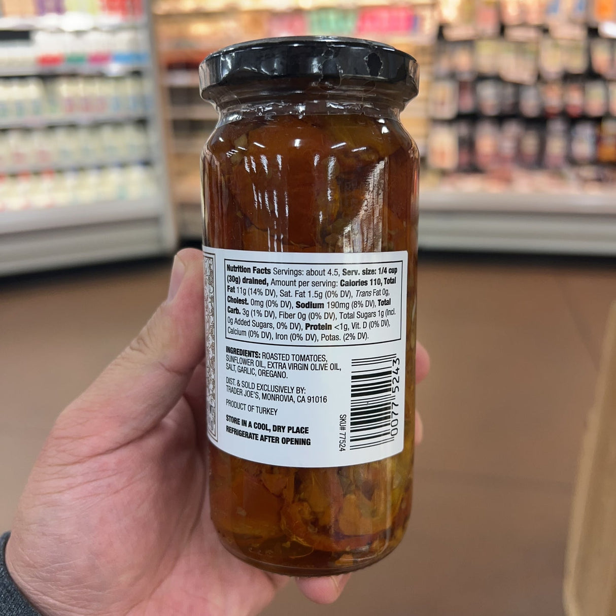 Trader Joe's Slow Roasted Tomatoes