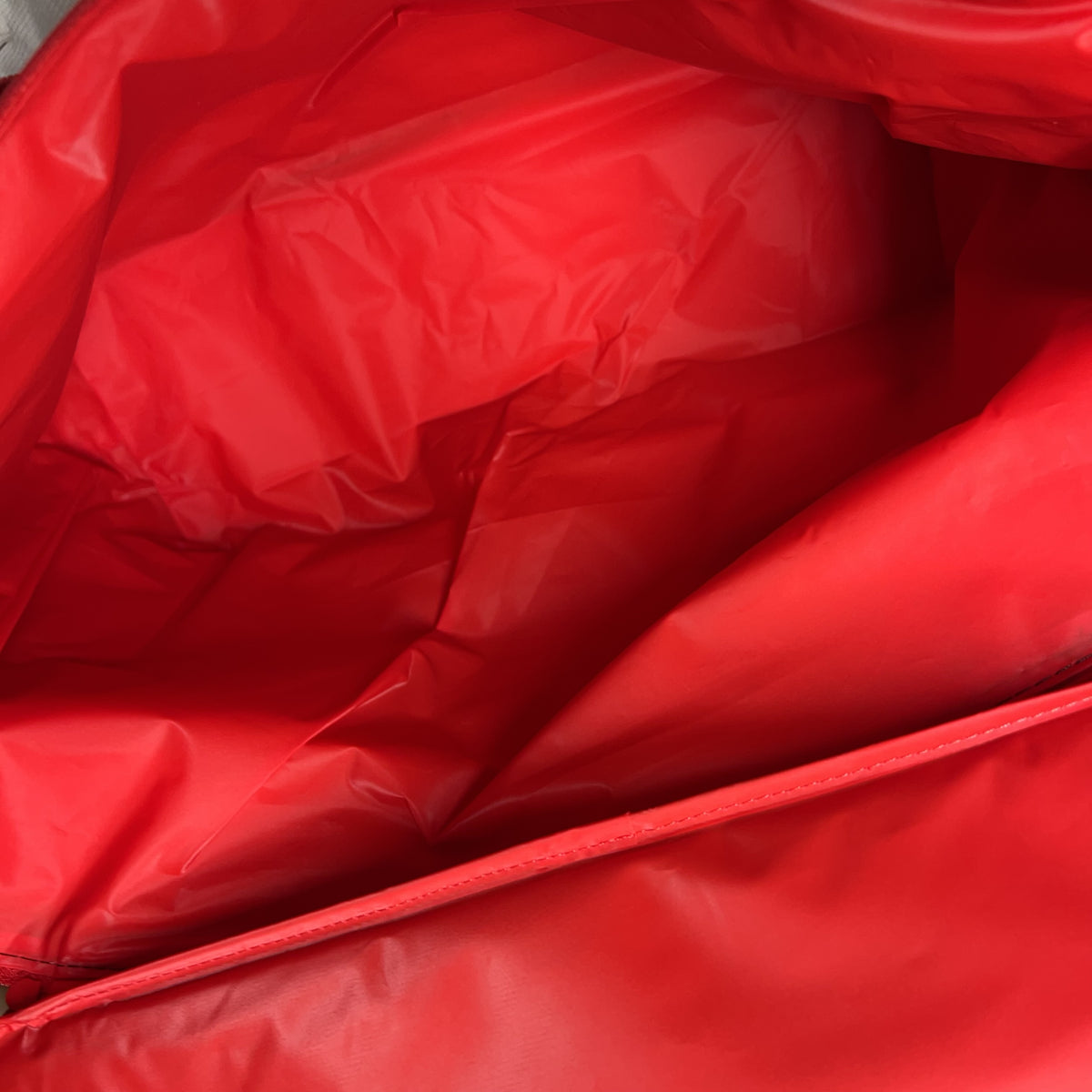 Trader Joe's Red & Black Reusable Insulated Tote Bag — additional product view