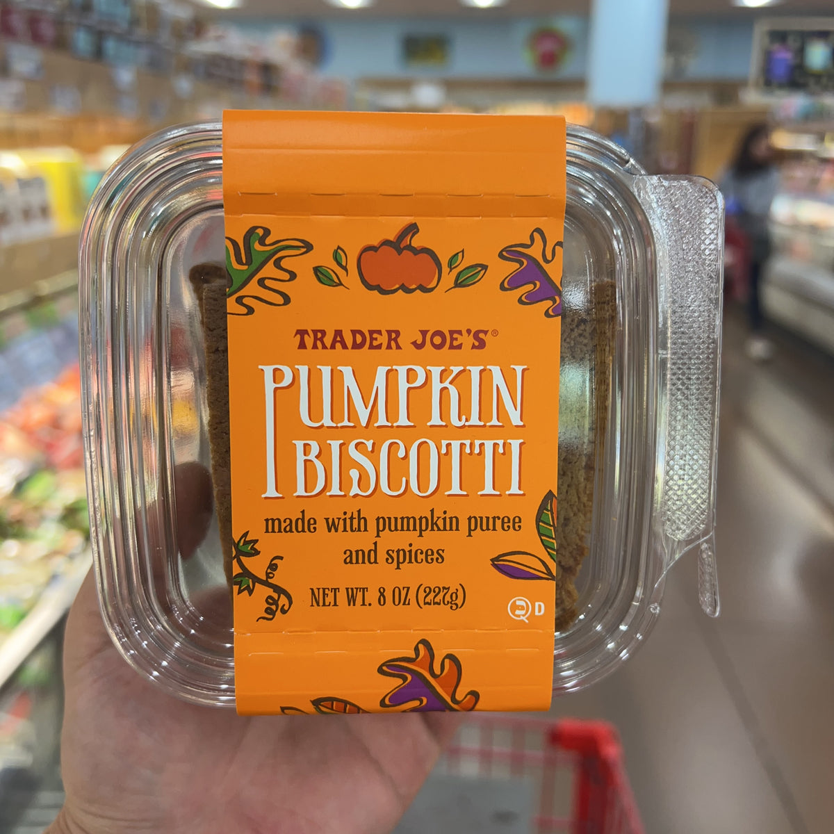 Trader Joe's Pumpkin Biscotti, 8 oz product image 5