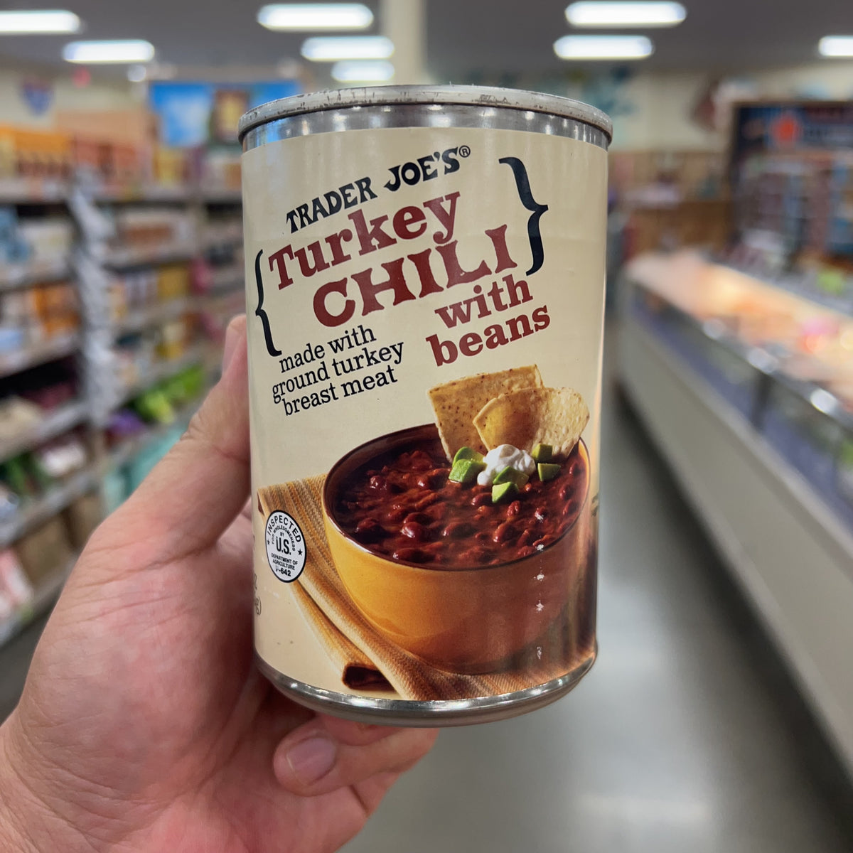 Trader Joe's Turkey Chili with Beans, 15 oz product image 6