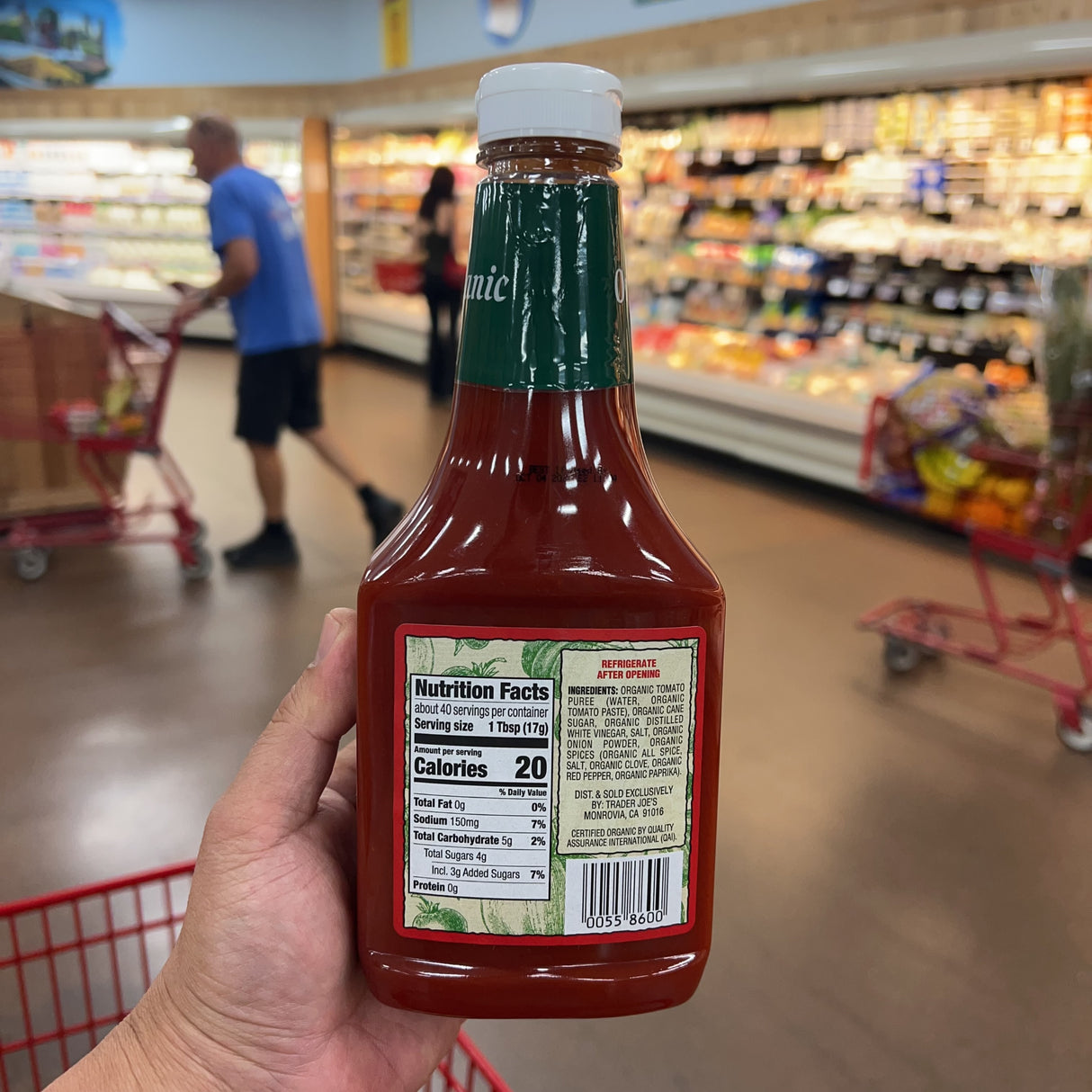 Trader Joe's Organic Ketchup 24 oz