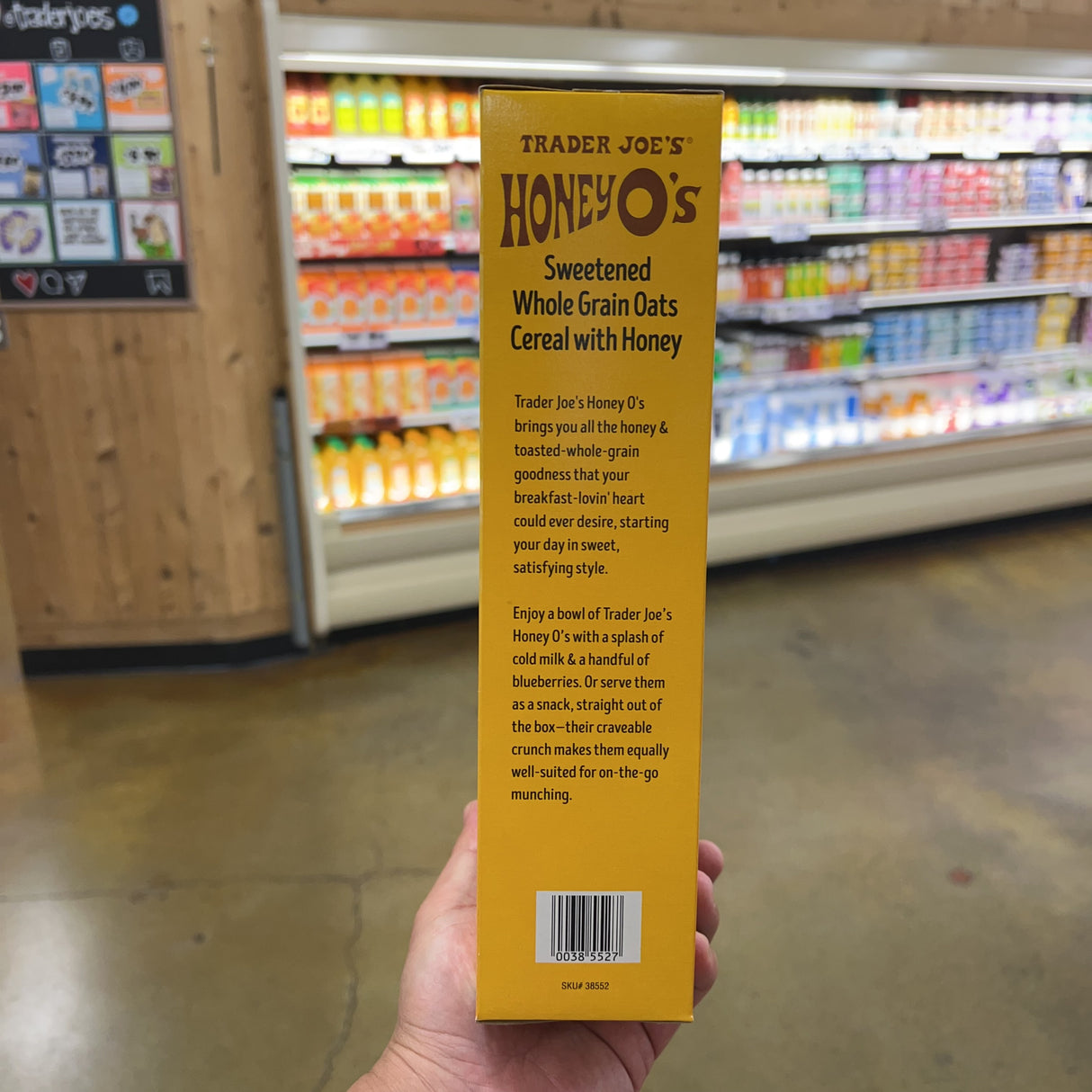 Trader Joe's Honey O's Cereal 13.5 oz