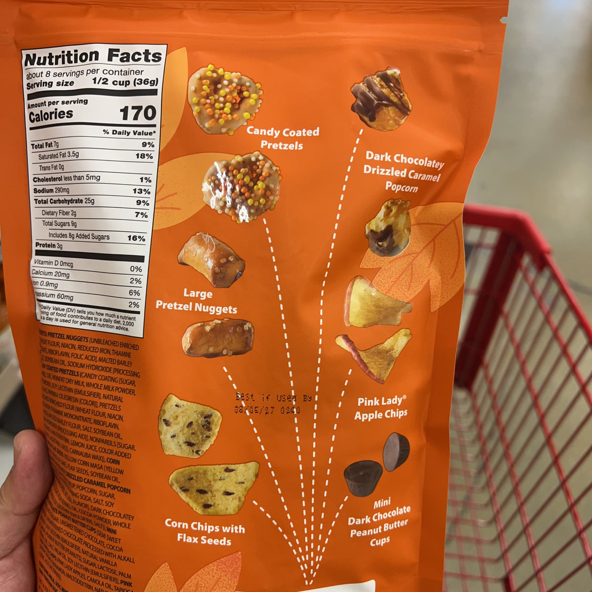 Trader Joe's Autumn Harvest Sweet & Salty Snack Mix, 10 oz
