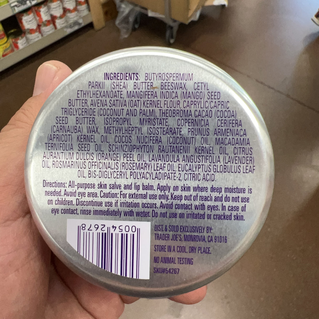 Trader Joe's Head to Toe Moisturizing Balm, 2 oz product image 2