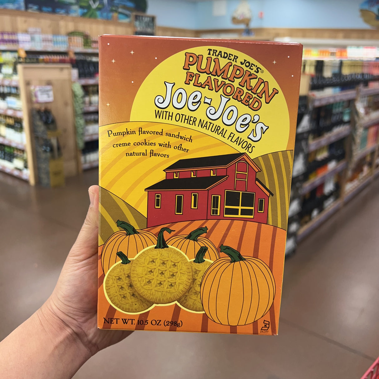 Trader Joe's Pumpkin Flavored Joe-Joe's Cookies, 10.5 oz product image 6
