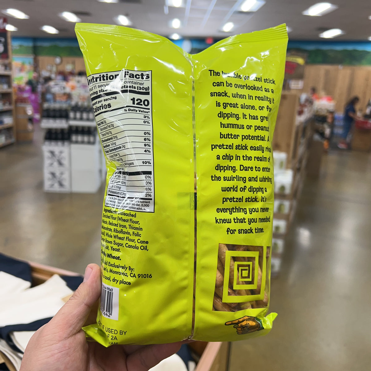 Trader Joe’s Honey Pretzel Sticks 12 oz