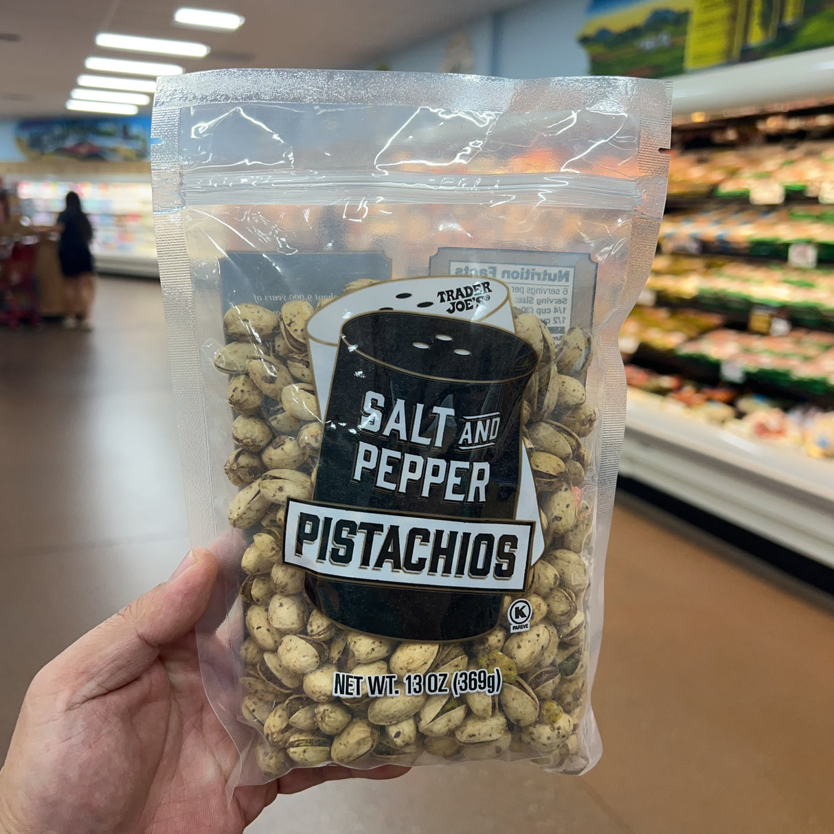 Trader Joe's Salt and Pepper Pistachios 13 oz