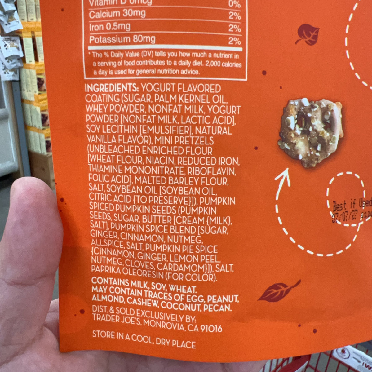 Trader Joe's Pumpkin Spiced Teeny Tiny Pretzels, 6 oz product image 4