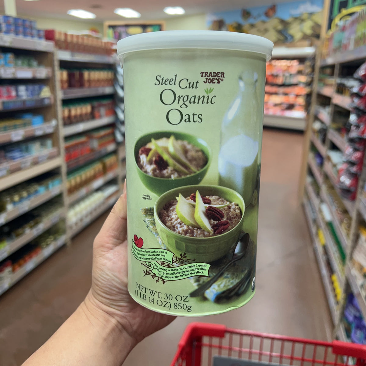 Trader Joe's Steel Cut Organic Oats, 30 oz product image 5