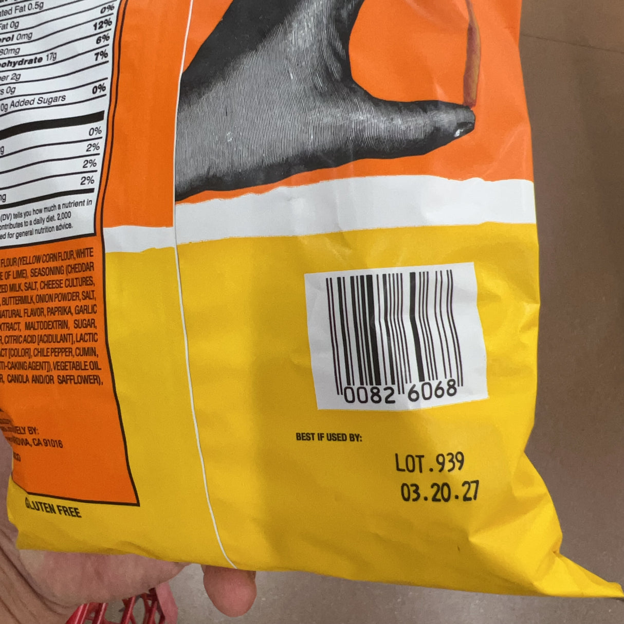 Trader Joe's Rolled Corn Tortilla Chips Nacho Cheese Flavored 9 oz product image 6