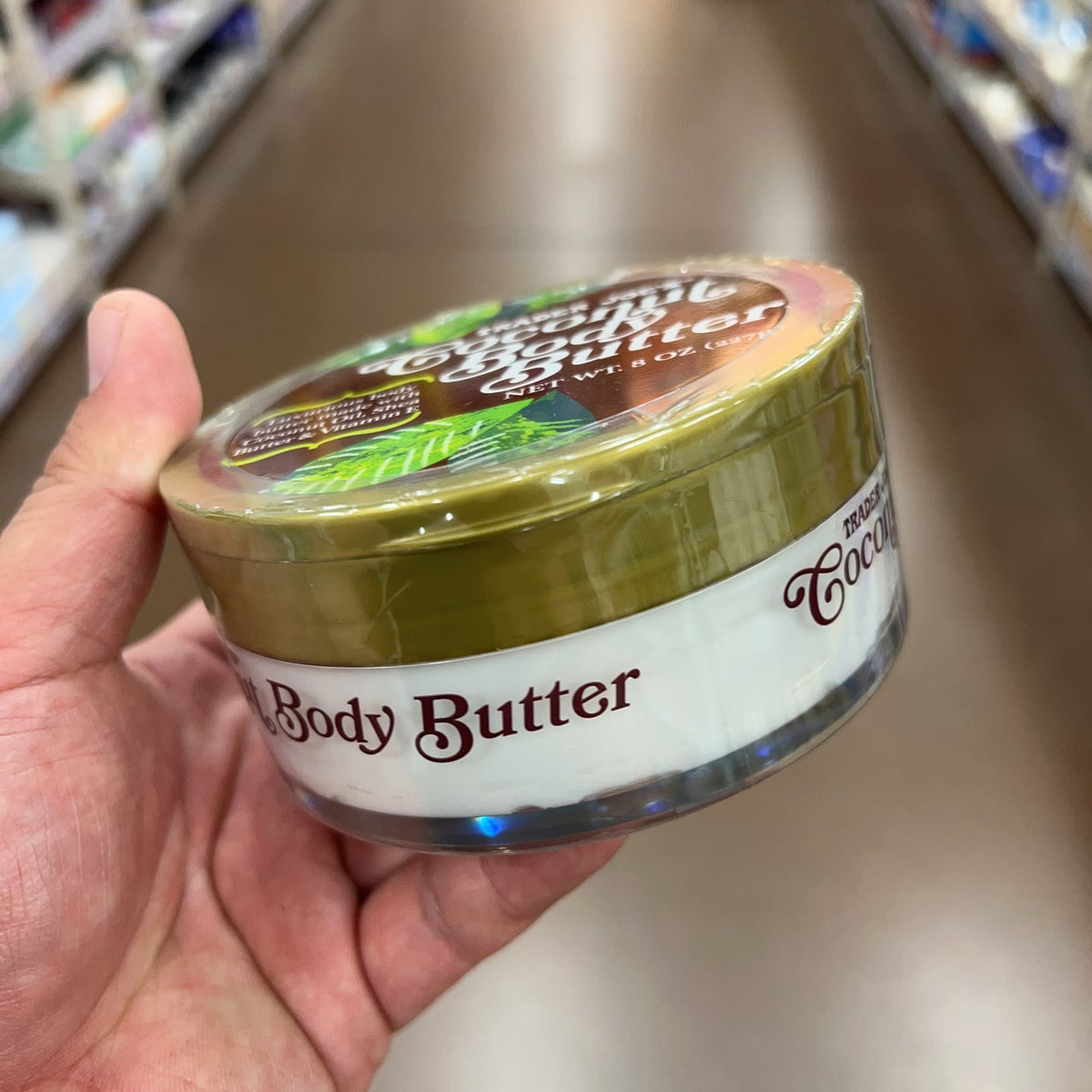 Trader Joe's Coconut Body Butter 8 oz (227g)