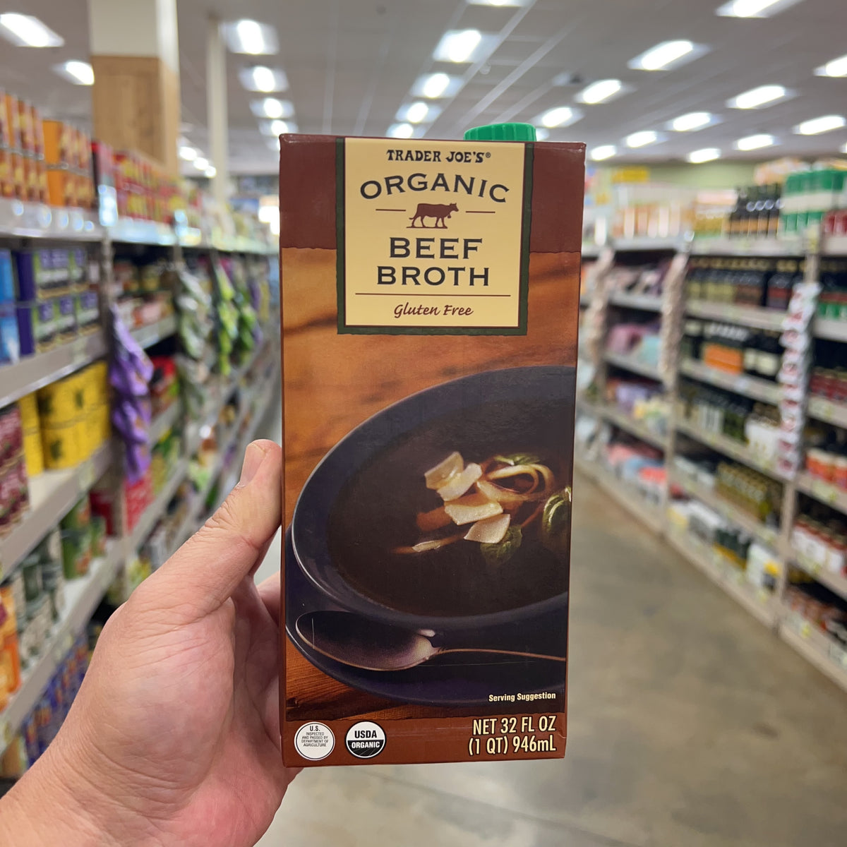 Trader Joe's Organic Beef Broth 32 fl oz — product image 8