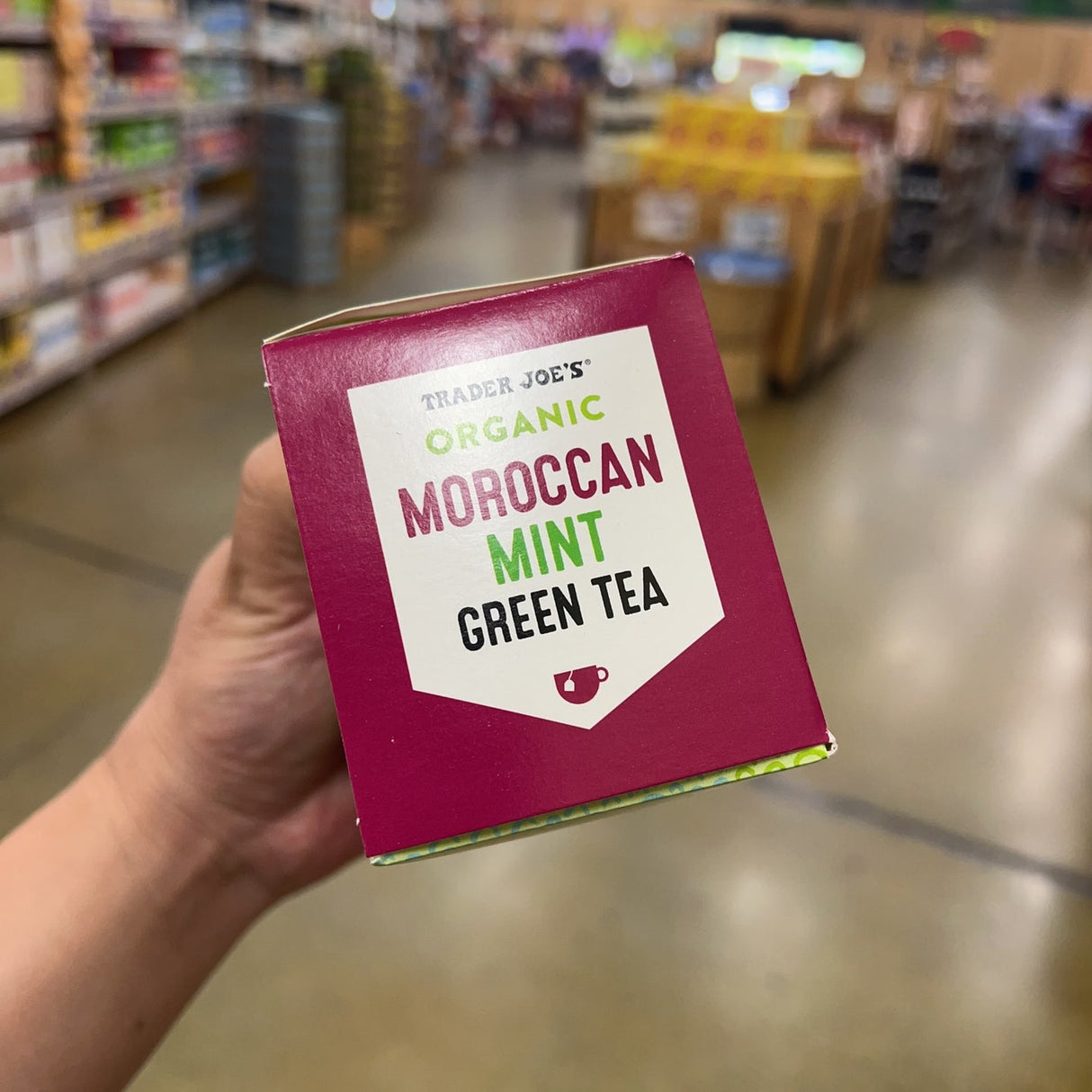 Trader Joe's Organic Moroccan Mint Green Tea 20 Bags 1.27 oz product image 5