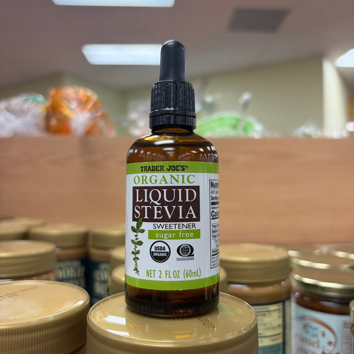 Trader Joe's Organic Liquid Stevia Sweetener 2 fl oz