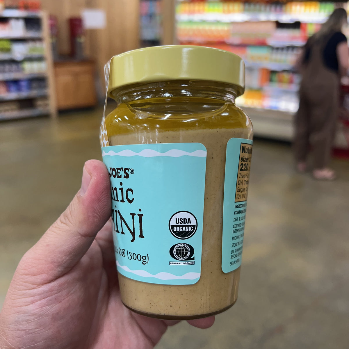 Trader Joe’s Organic Tahini 10.6 oz - product image 4