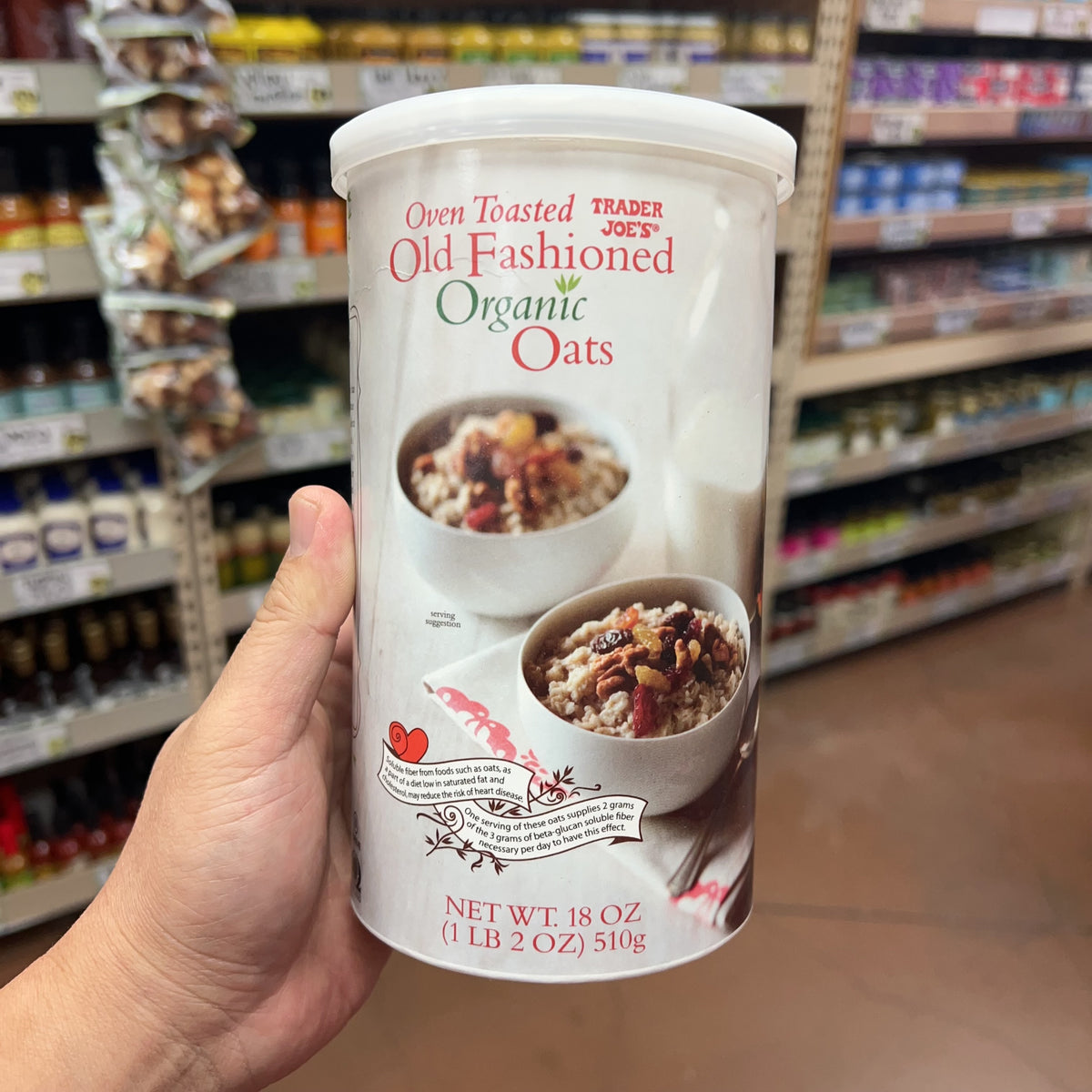 Trader Joe's Organic Old Fashioned Oats, 18 oz product image 7