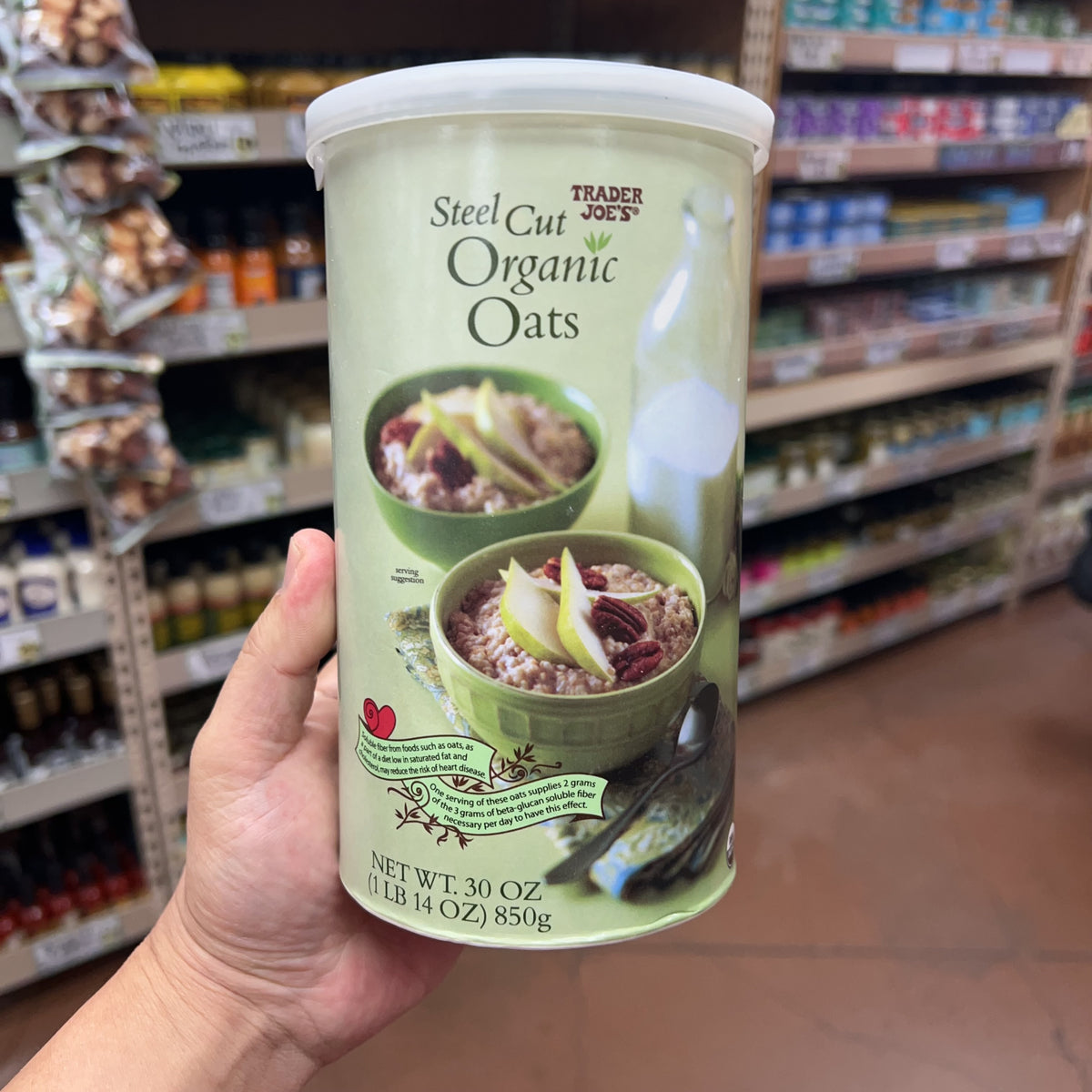 Trader Joe's Steel Cut Organic Oats, 30 oz product image 10
