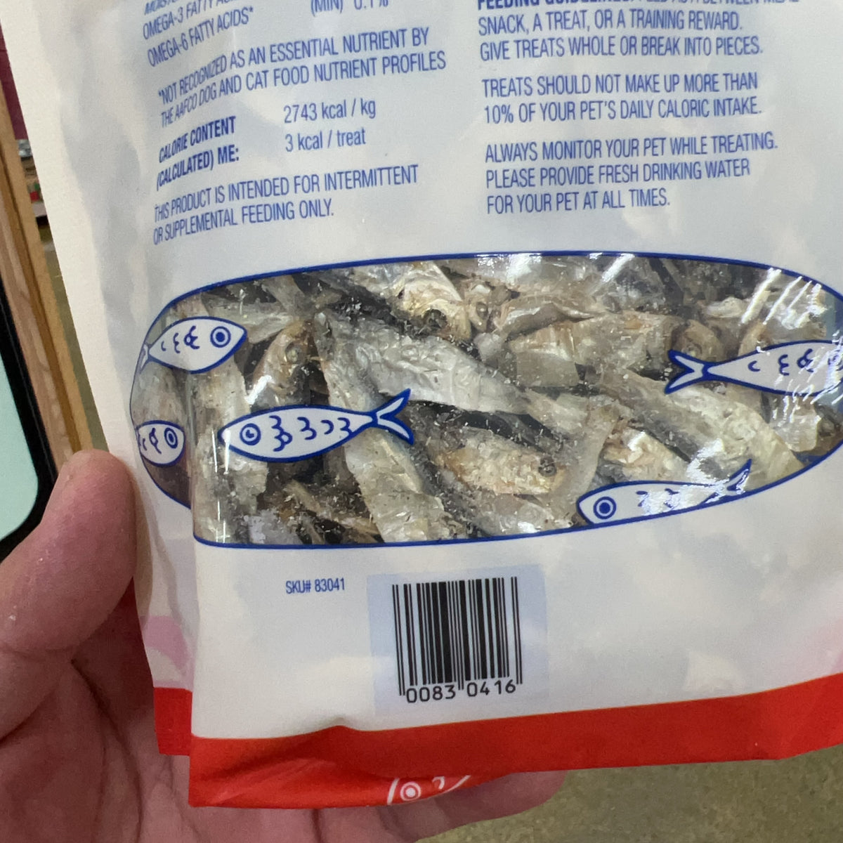 Trader Joe's Air-Dried Just Sardines Cat and Dog Treats, 3 oz product image 7