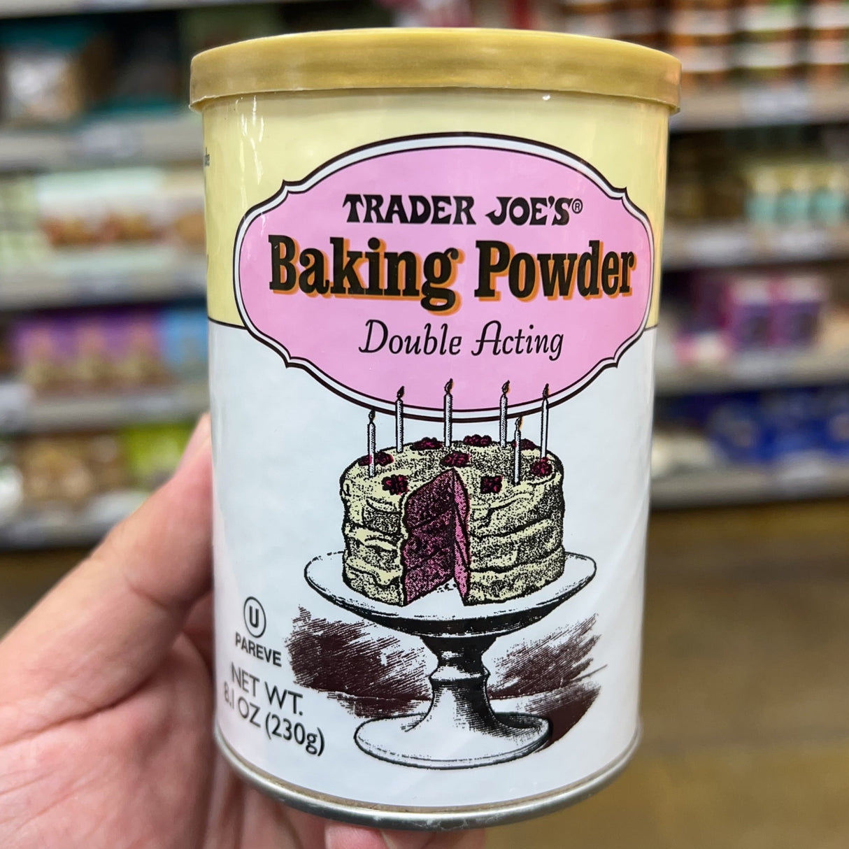 Trader Joe's Baking Powder Double Acting