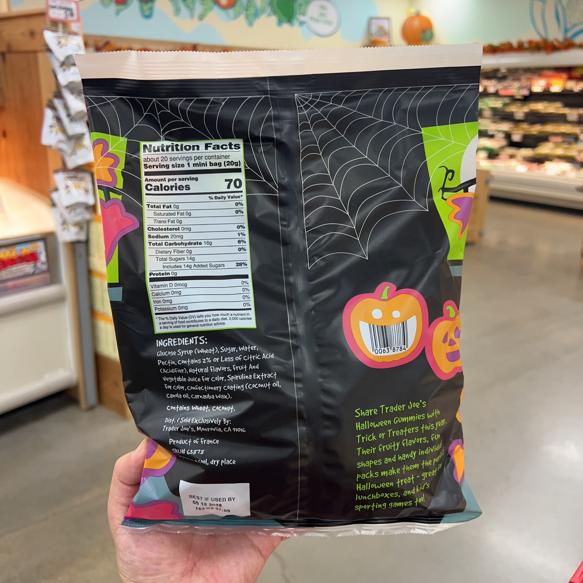 Trader Joe's Halloween Gummies, Mini Bags of Soft & Chewy Candy product image 2