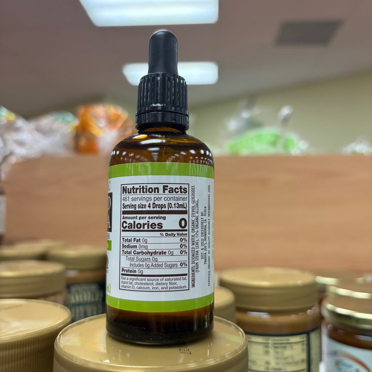 Trader Joe's Organic Liquid Stevia Sweetener 2 fl oz